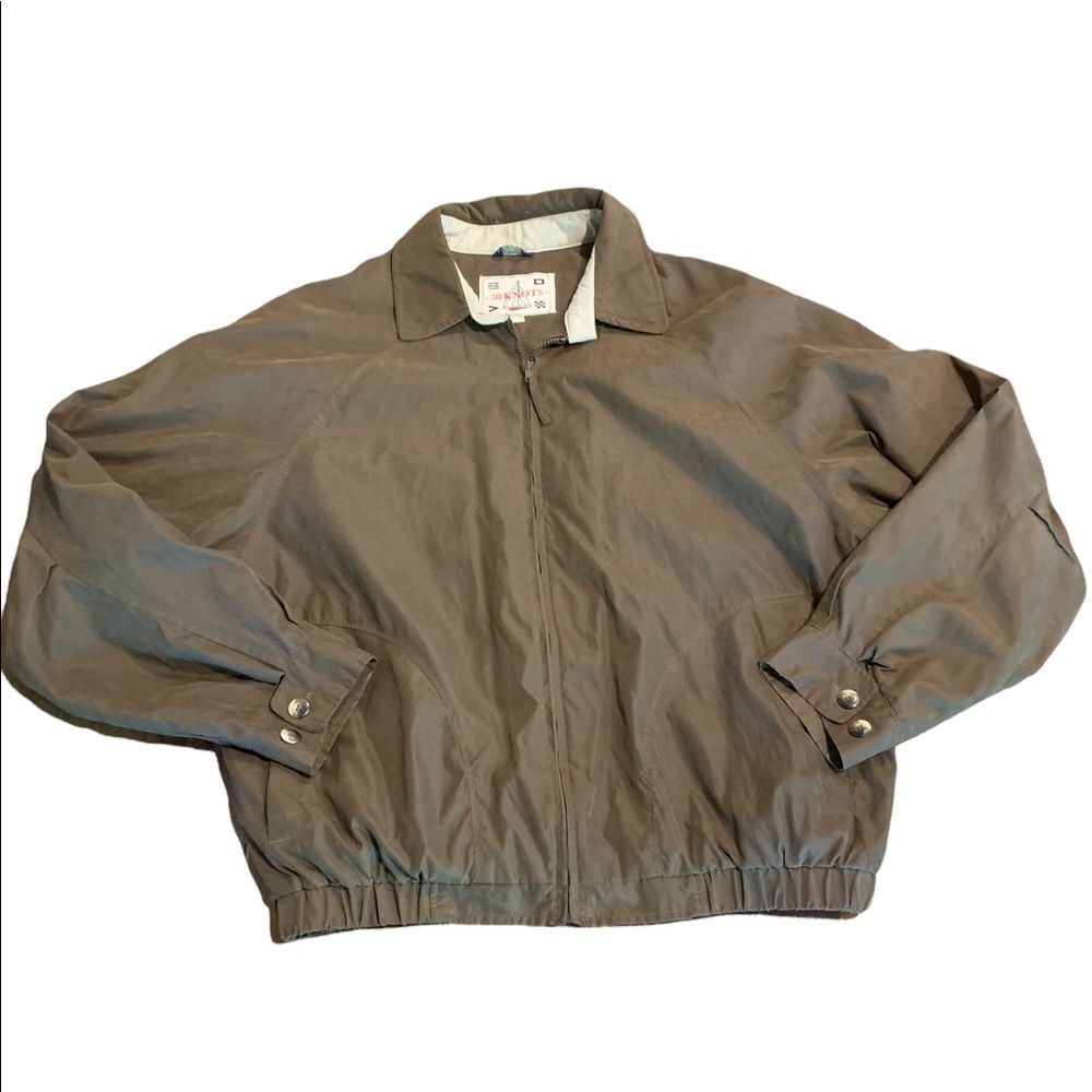 30 Knots Men’s Brown Bomber Jacket XL